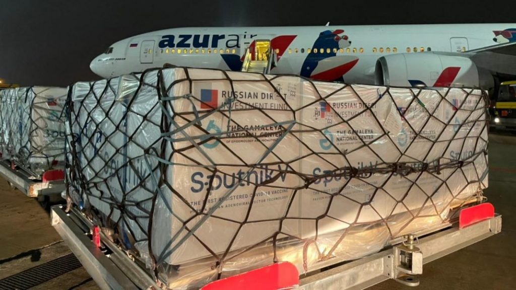 Arriban a Venezuela 795 mil nuevas dosis de la Sputnik V