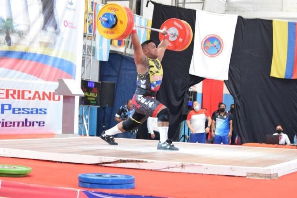 Keydomar Vallenilla se colgó tres medallas de oro en Panamericano de Levantamiento de Pesas