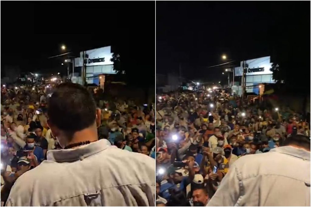 Superlano llamó a sus simpatizantes a marchar hasta la sede regional del CNE este miércoles