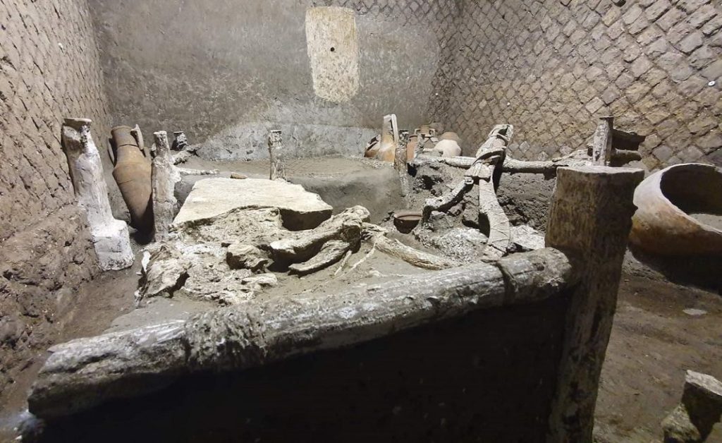 Pompeya descubre la habitación de una familia de esclavos bien conservada (+Fotos)