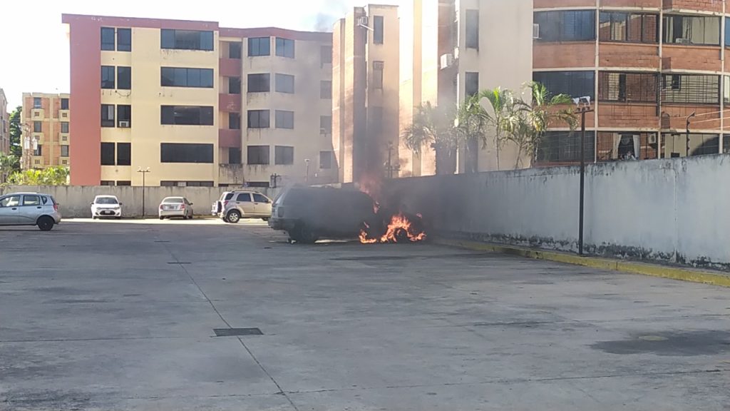 incendio vehículo