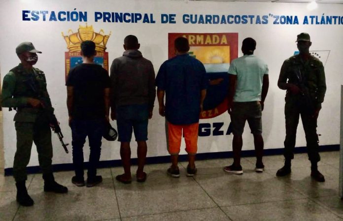 Detenidos cuatro venezolanos por tráfico de personas hacia Trinidad y Tobago