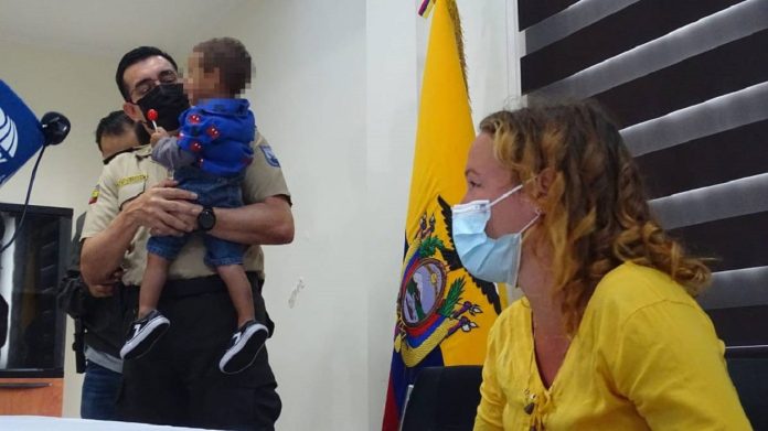 Bebé venezolano raptado