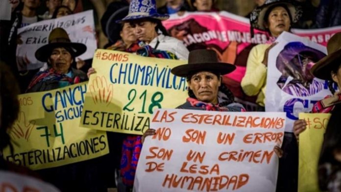 Caso de las esterilizaciones forzadas de Perú sigue sin ser resuelto