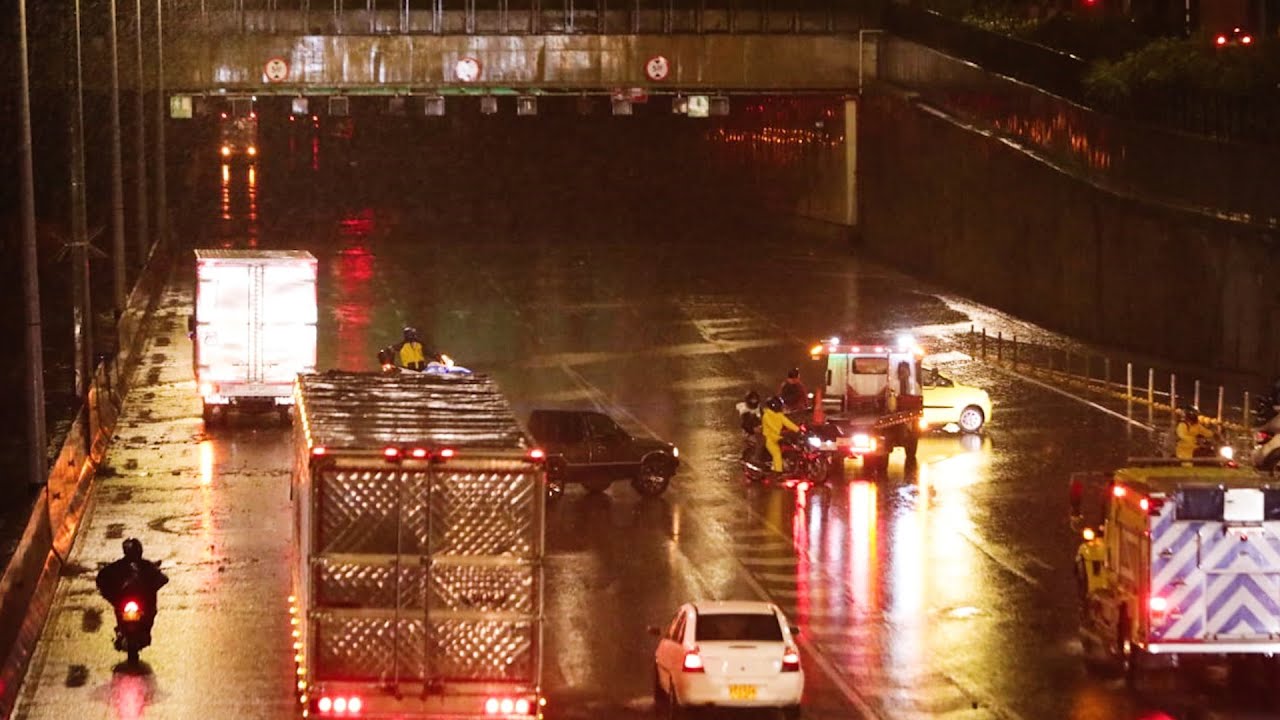 Medellín en emergencia tras las fuertes lluvias de martes a miércoles