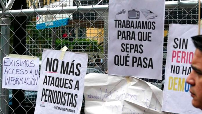 Cepaz registró 10 casos de persecución contra periodistas en diciembre