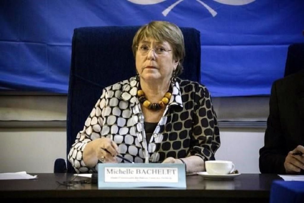 Exilio venezolano pide a Bachelet