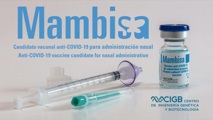 Cuba califica de desafiante su candidato vacunal nasal contra la COVID-19