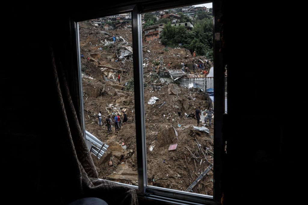 Nuevas inundaciones en la brasileña Petrópolis, que acumula ya 117 muertos