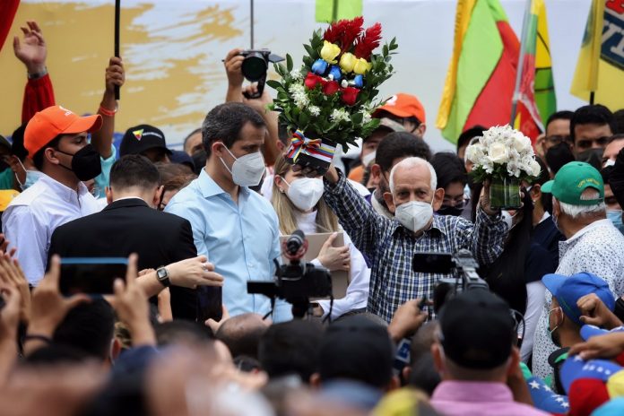 Guaidó prometió “volver a las calles para pedir elecciones libres y justas”