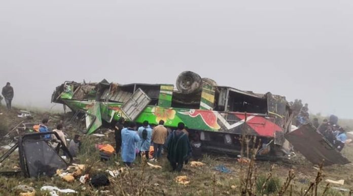 accidente de autobús en norte de Perú