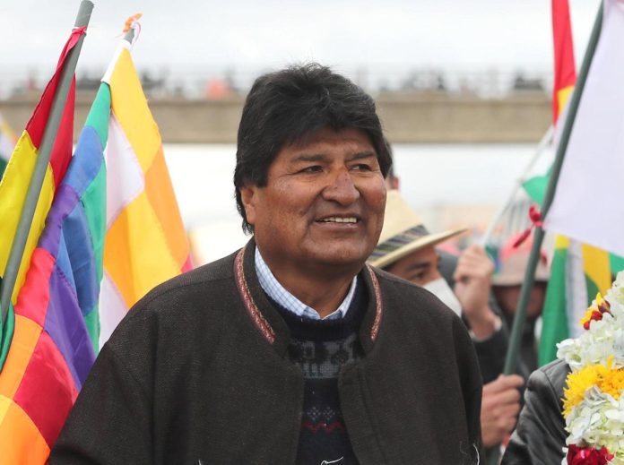 Evo Morales augura el 