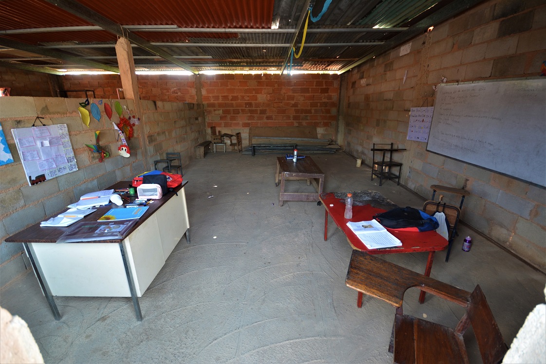 Unidad educativa José Agustín Ribero requiere ayuda para culminar su construcción