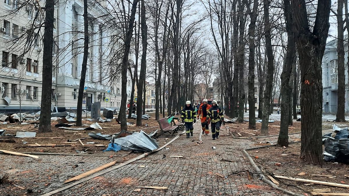 Seis civiles muertos por bombardeo en Izium, en la región de Járkov
