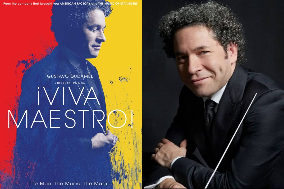 Gustavo Dudamel estrenará la película "¡Viva Maestro!" en abril