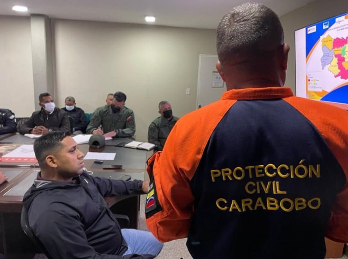 Activado Plan Nacional de Lluvias en el estado Carabobo