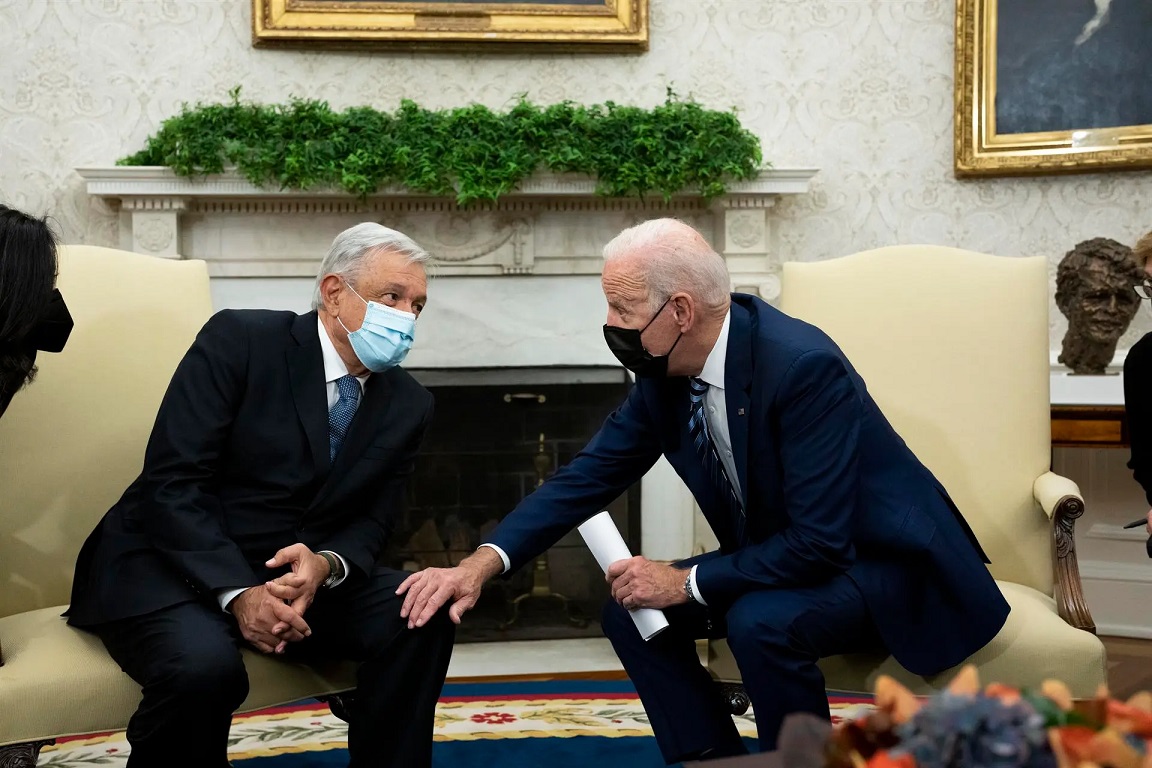 Biden pide apoyo a López Obrador ante una ola migratoria sin precedentes