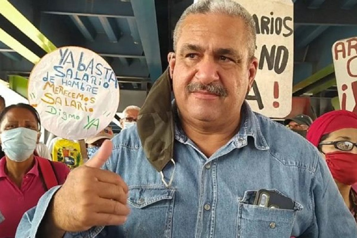 Liberado sindicalista Eudis Girot en medio de visita de la OIT en Caracas
