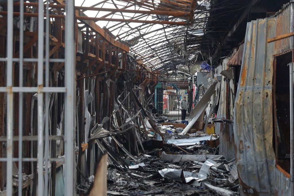 Soldados ucranianos resisten en Mariupol