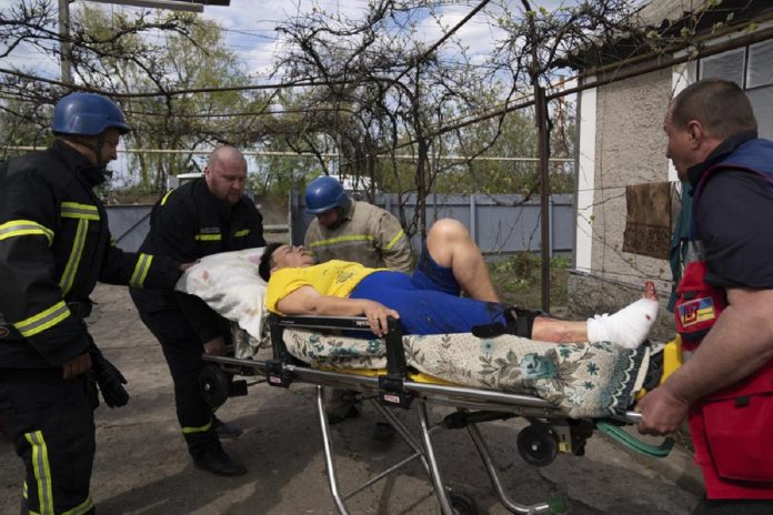 Siete heridos por ataques rusos en Donetsk