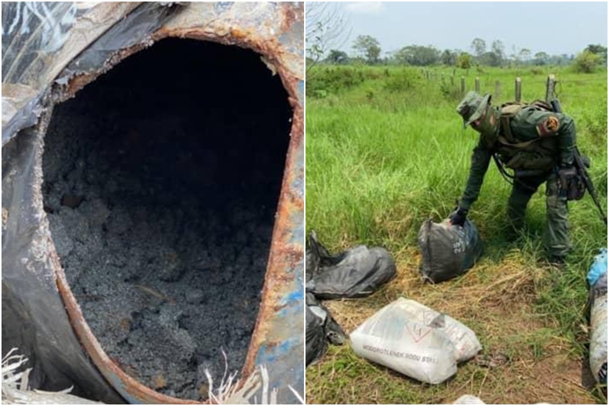 Efectivos de la FANB desactivaron explosivos en frontera con Colombia