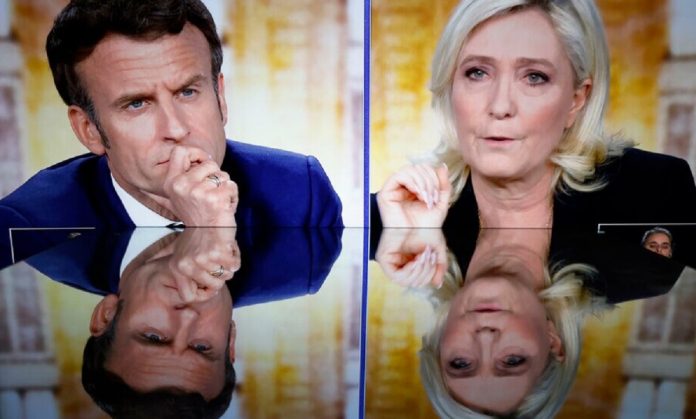 Macron acusa a Le Pen