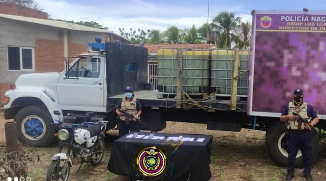 FANB incautó 4 mil litros de sustancias para fabricar drogas