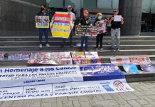 Activistas de DD.HH. piden ante la ONU la liberación de los presos políticos