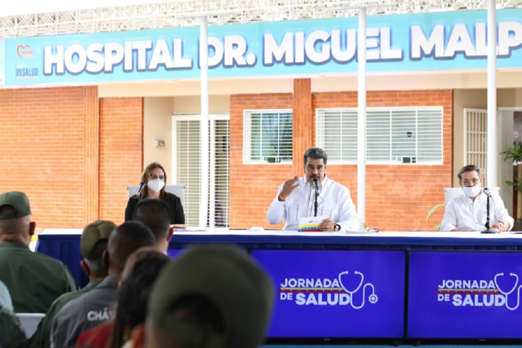 Maduro propone "inspectores secretos" para vigilar hospitales