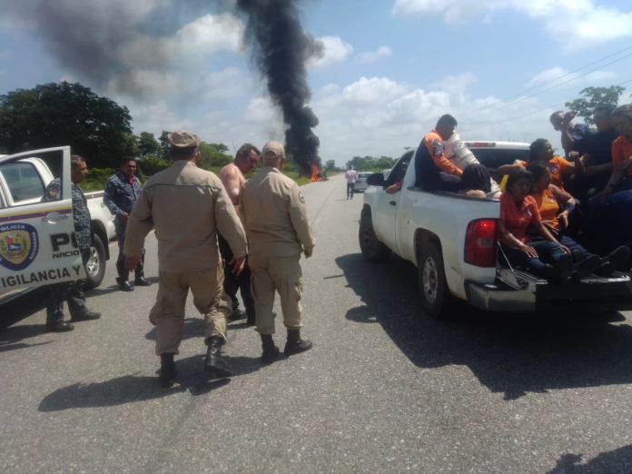 Director de Protección Civil Zulia resultó herido en incendio de vehículo en Machiques