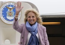 Primera dama de EE.UU. llega a Ecuador para iniciar su gira por Latinoamérica