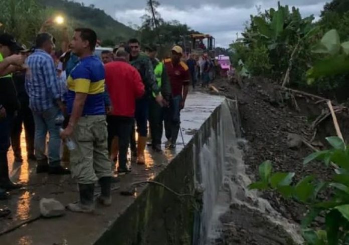 Falleció un hombre a causa de las lluvias en el estado Mérida