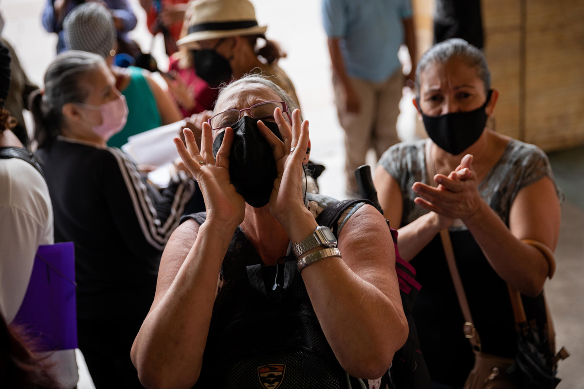 Pacientes oncológicos protestan en Caracas por falta de medicinas y equipos
