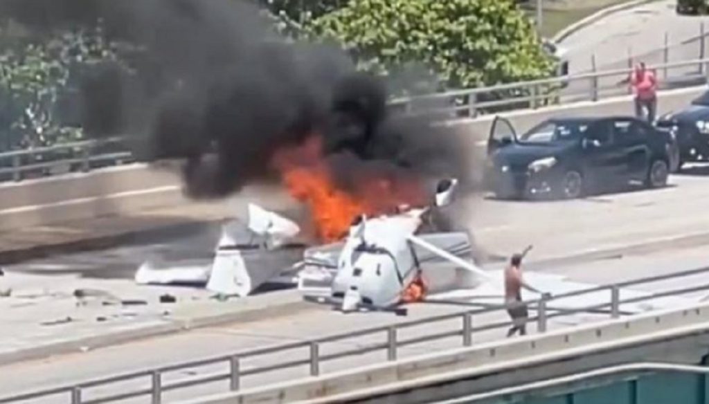 Siniestro de avioneta en Miam