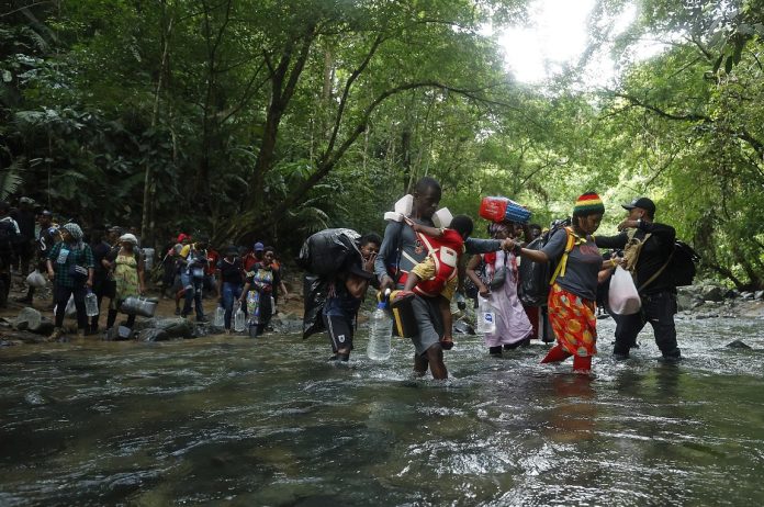 Más de 46 mil migrantes irregulares en tránsito han llegado este año a Panamá
