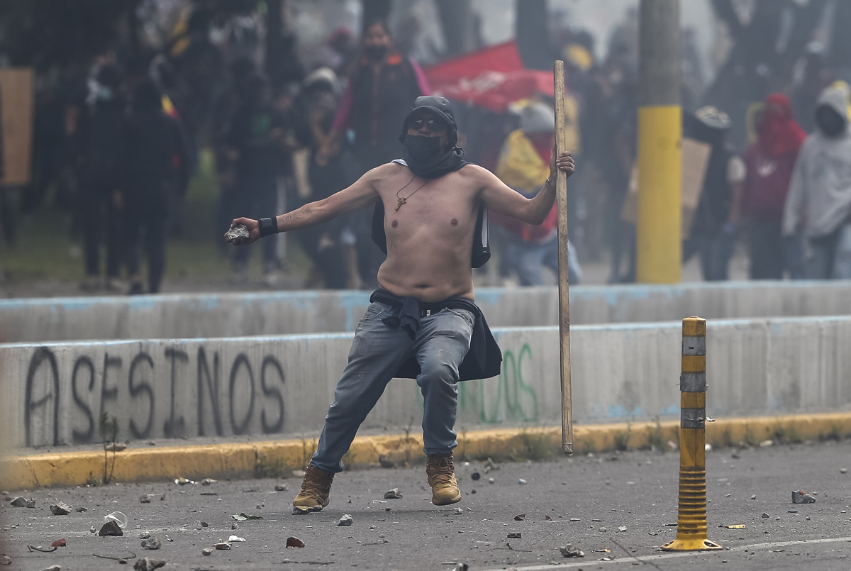 Segundo manifestante muerto