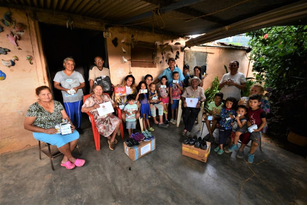 Unidos Por Venezuela USA y Cáritas Valencia donaron ayuda humanitaria a familias de Lara