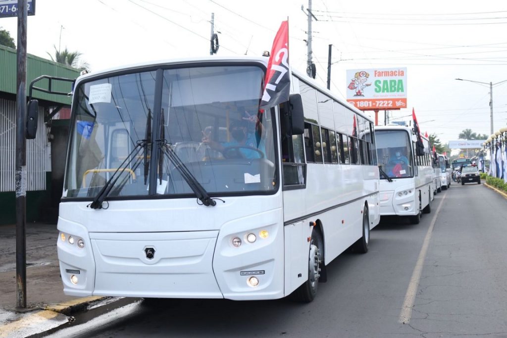 Nicaragua comprará autobuses y trigo de Rusia tras renovar convenio