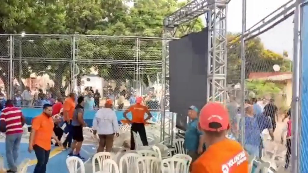 Enfrentamiento entre bandos políticos de oposición y oficialismo se registró en Maracaibo