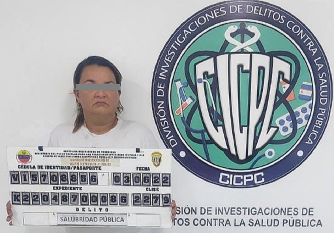 Detenida mujer que sustrajo medicamentos oncológicos al IVSS