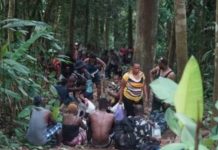 migrantes a Panamá por la selva del Darién