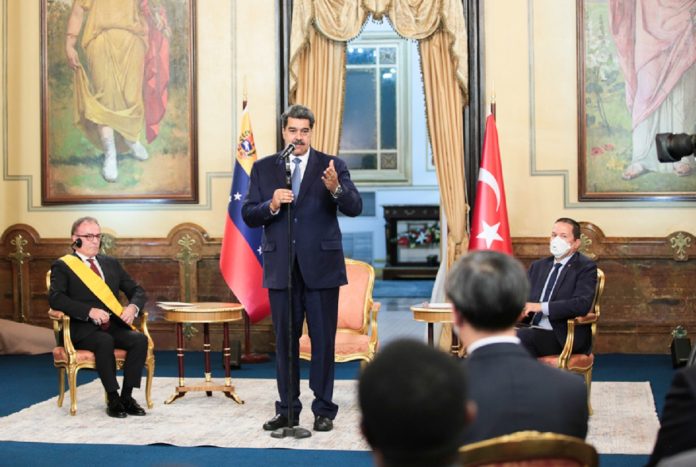Nicolás Maduro anuncia próxima visita del presidente de Turquía, Recep Erdogan