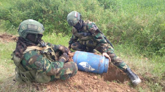 FANB desactivó 105 kilos de explosivos en el estado Apure