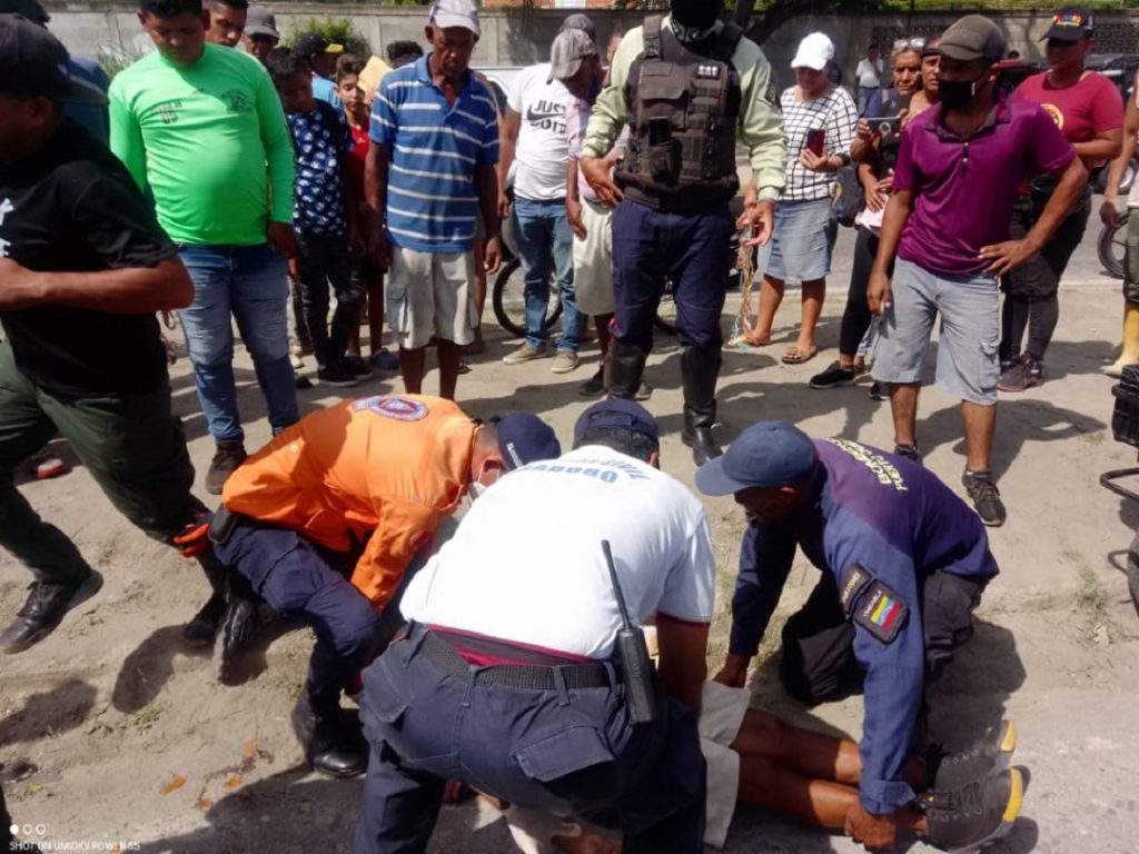 Arrollado octogenario en el sector Cumboto de Puerto Cabello este miércoles