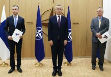 La OTAN celebra con Finlandia y Suecia