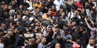 Sesenta palestinos muertos por Israel