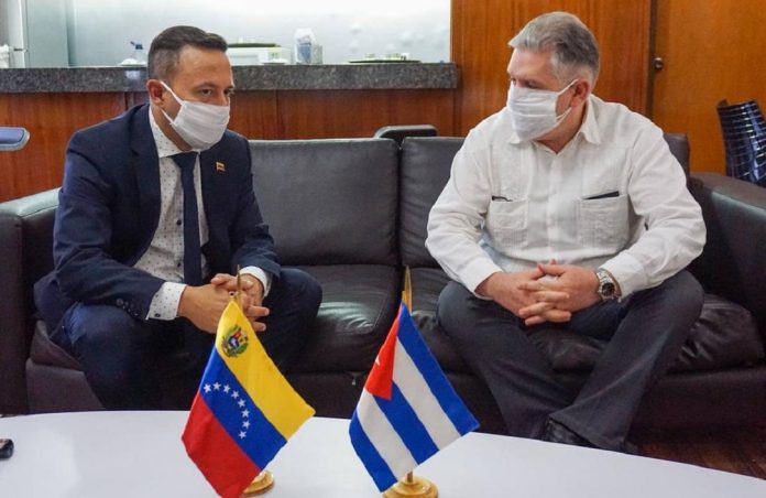 Viceprimer ministro cubano visita Venezuela para evaluar alianza bilateral
