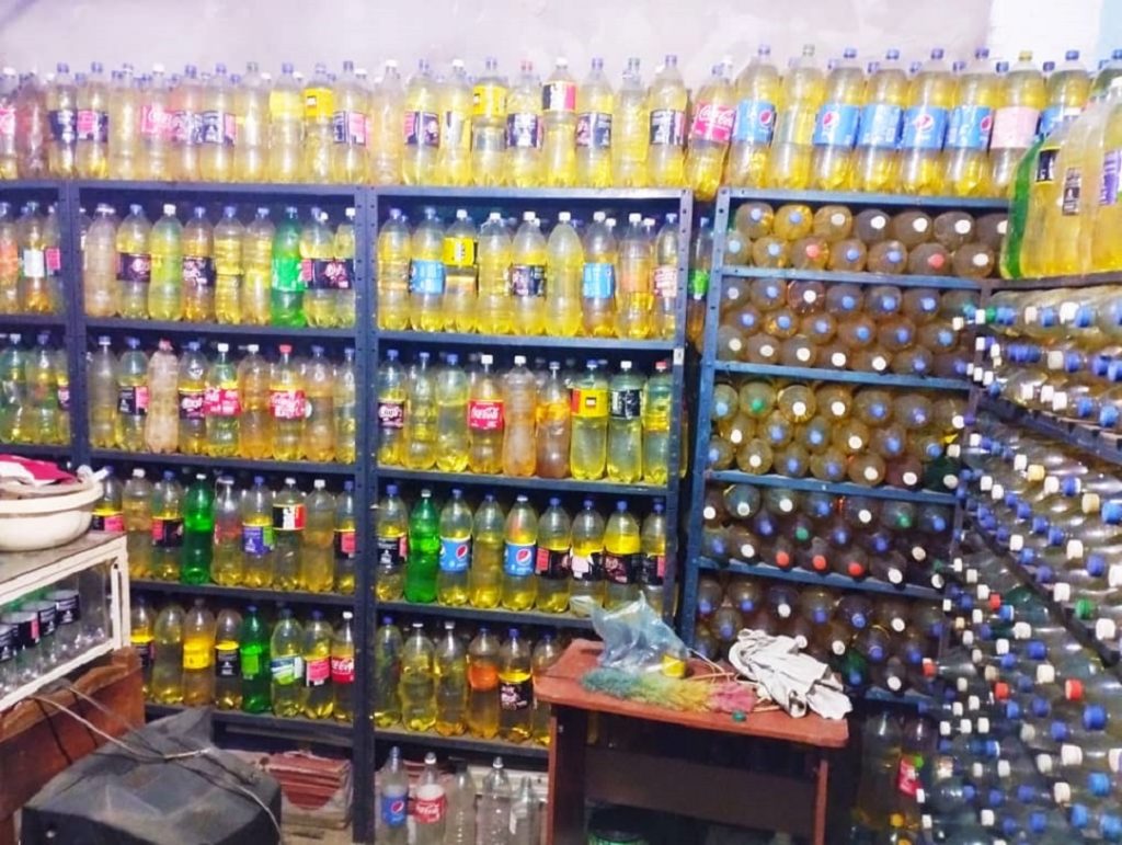 Policía de Guárico incautó 2 mil 400 litros de gasolina en expendio clandestino