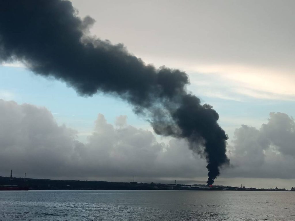 Díaz-Canel resaltó apoyo de México y Venezuela para combatir el incendio en Cuba