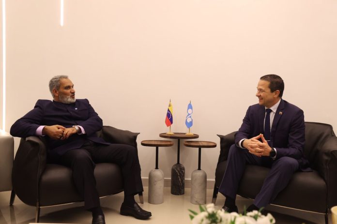 Secretario general de la OPEP visita Venezuela para abordar agenda energética